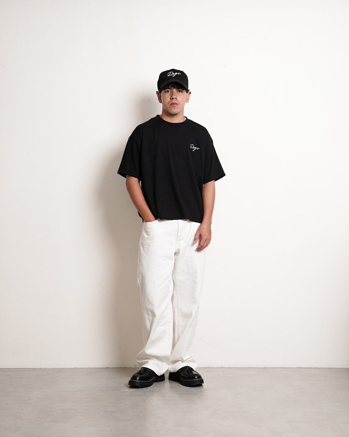 SCRIPT KNITTED SHIRT