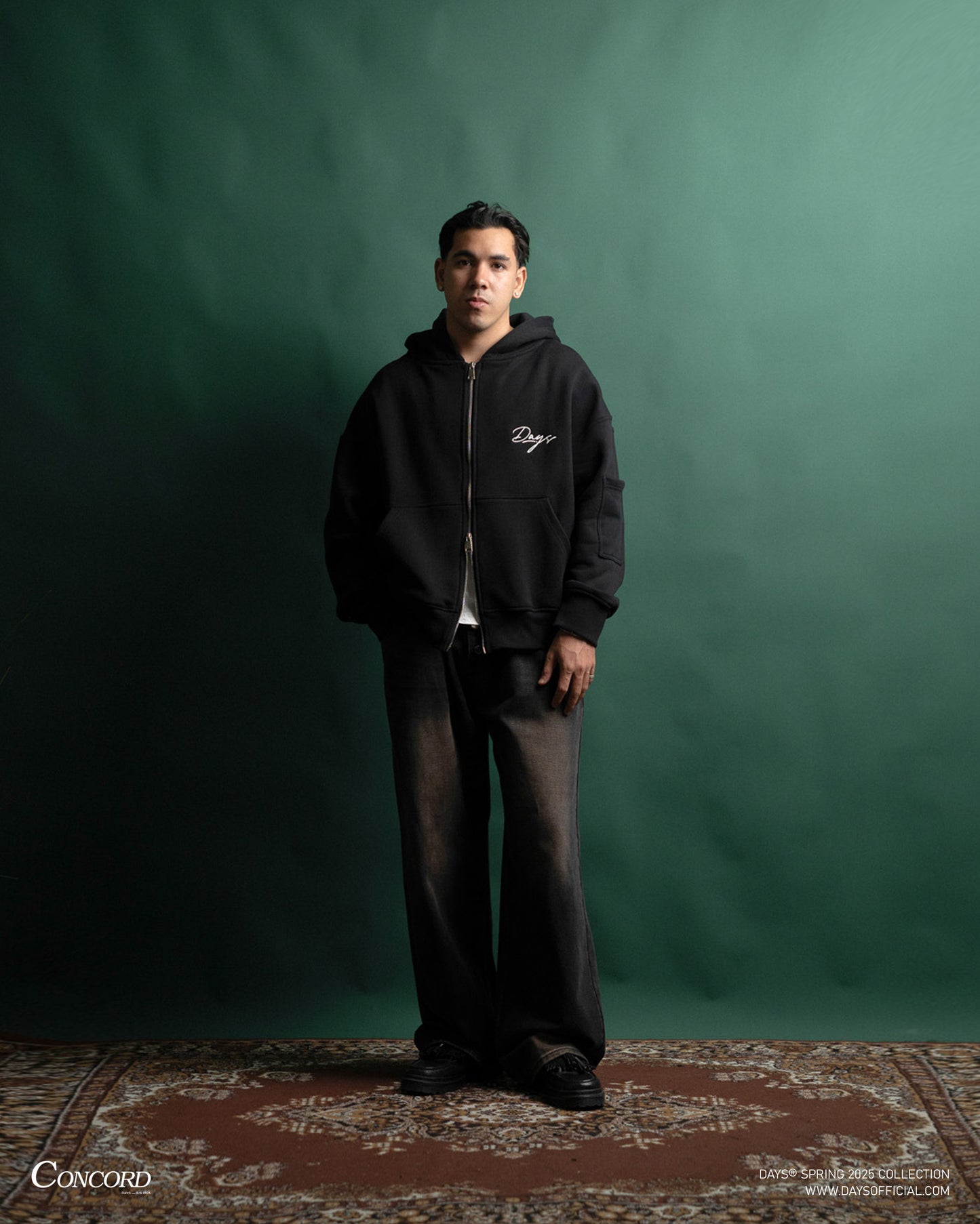 SCRIPT HOODIE