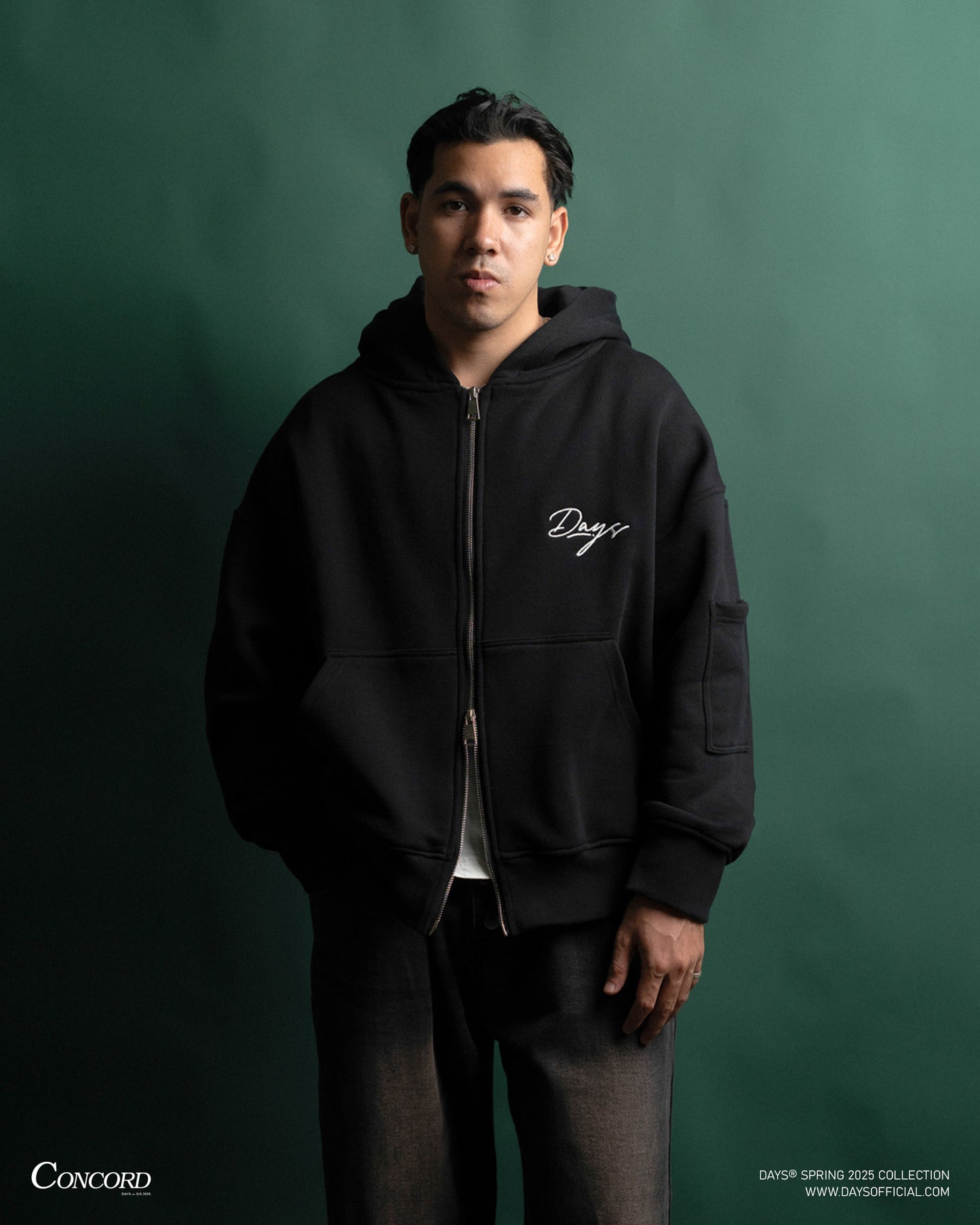 SCRIPT HOODIE