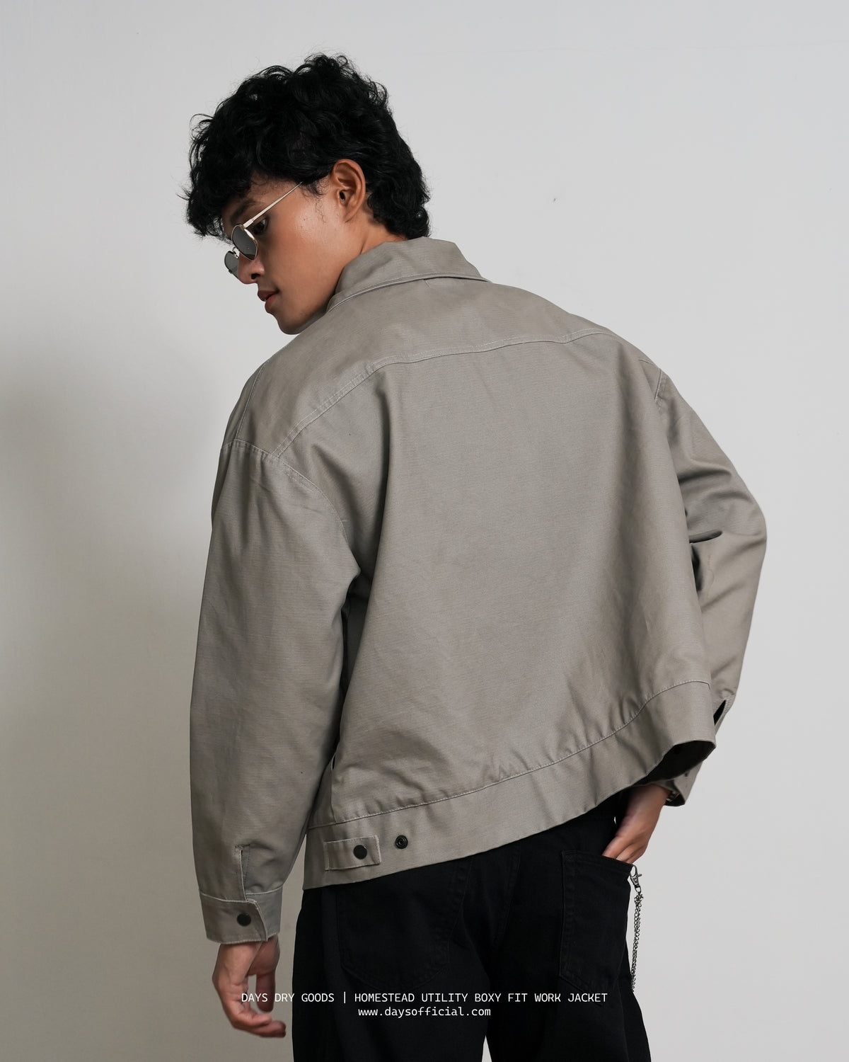 HOMESTEAD UTILITY BOXY FIT WORK JACKET