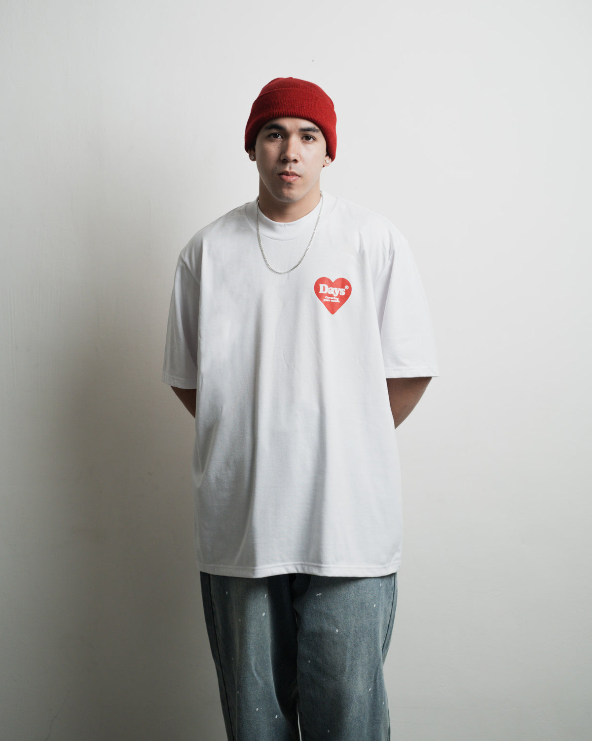 HEARTS OVERSIZED SHIRT
