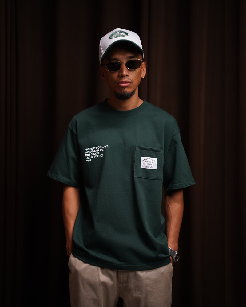 LABEL POCKET SHIRT