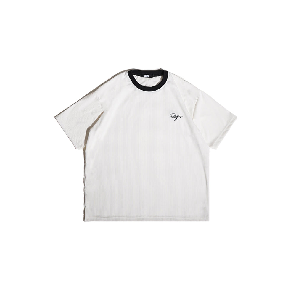 SCRIPT KNITTED SHIRT