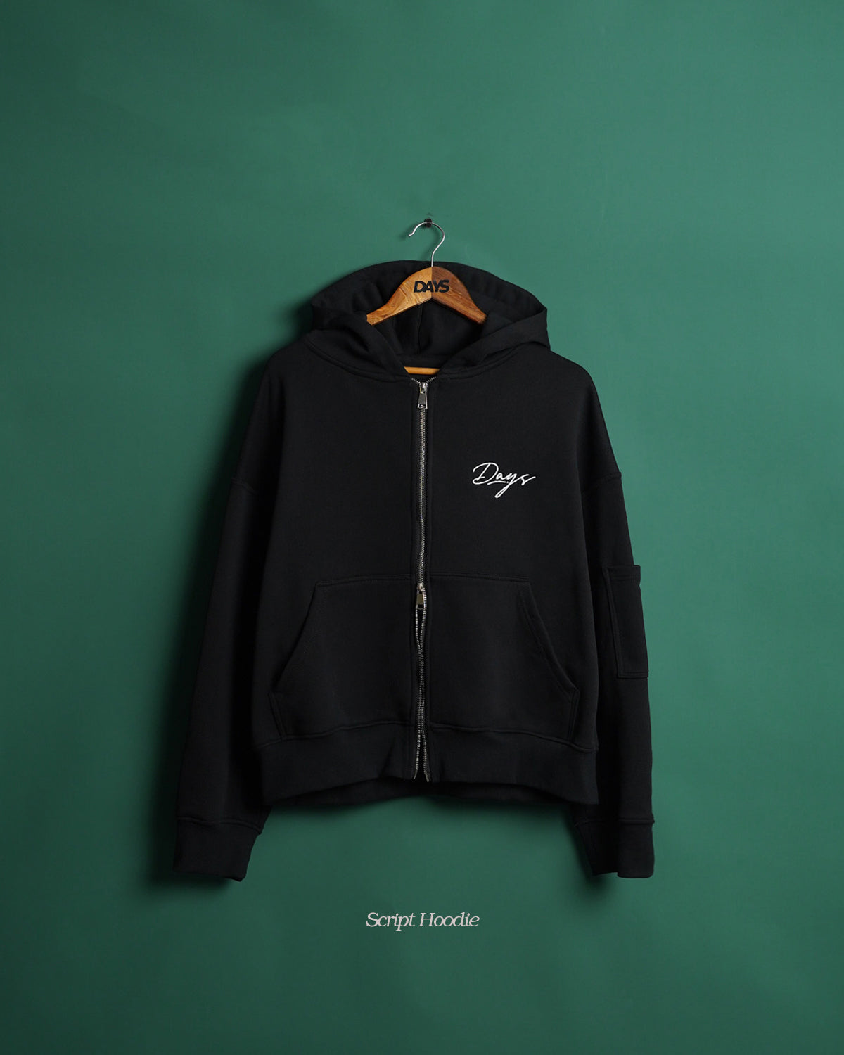 SCRIPT HOODIE