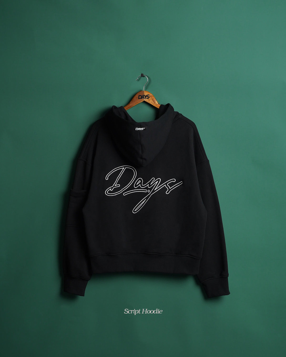 SCRIPT HOODIE