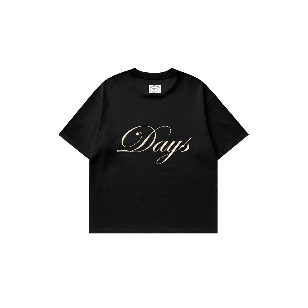 CURSIVE OVERSIZED SHIRT