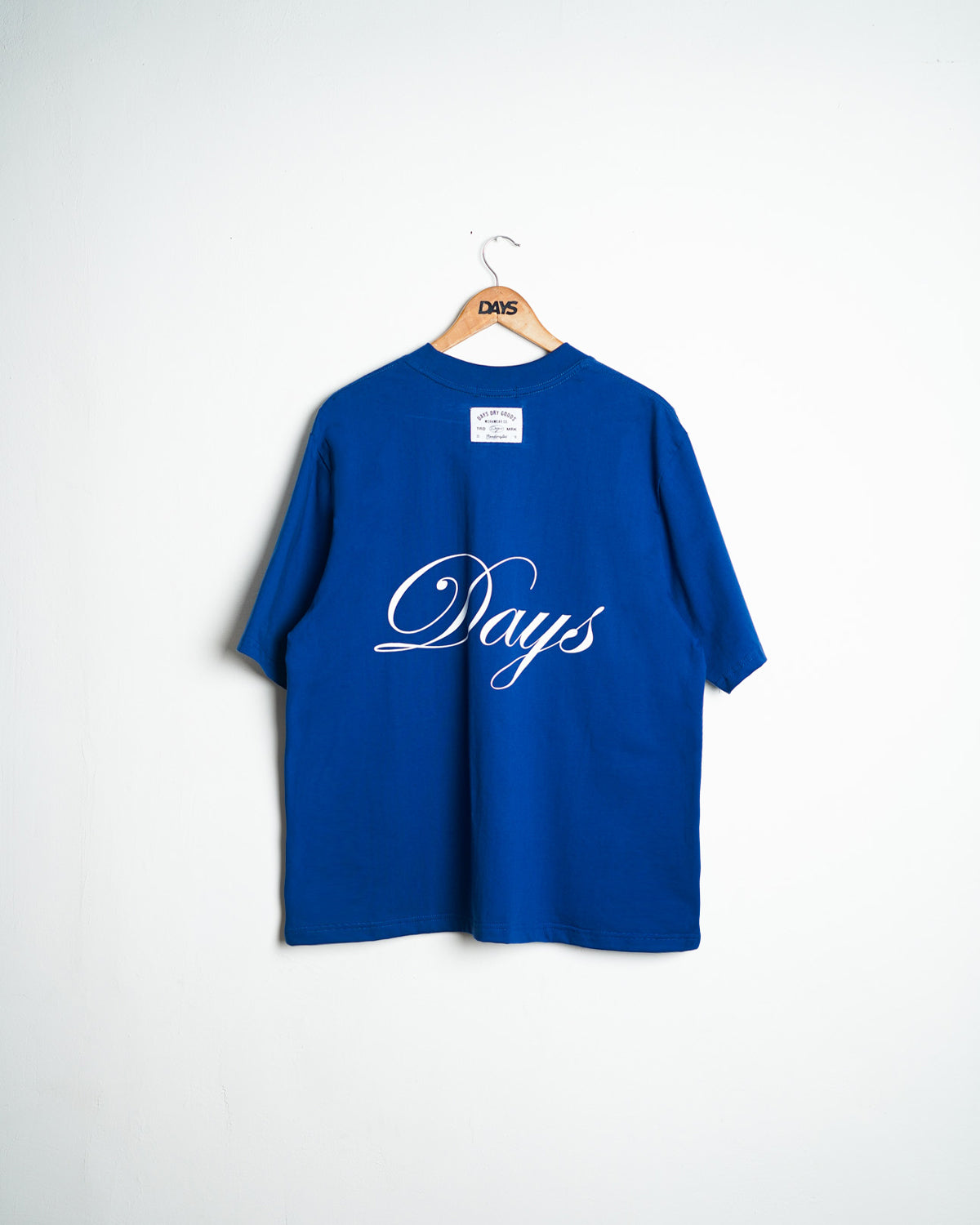 CURSIVE OVERSIZED SHIRT
