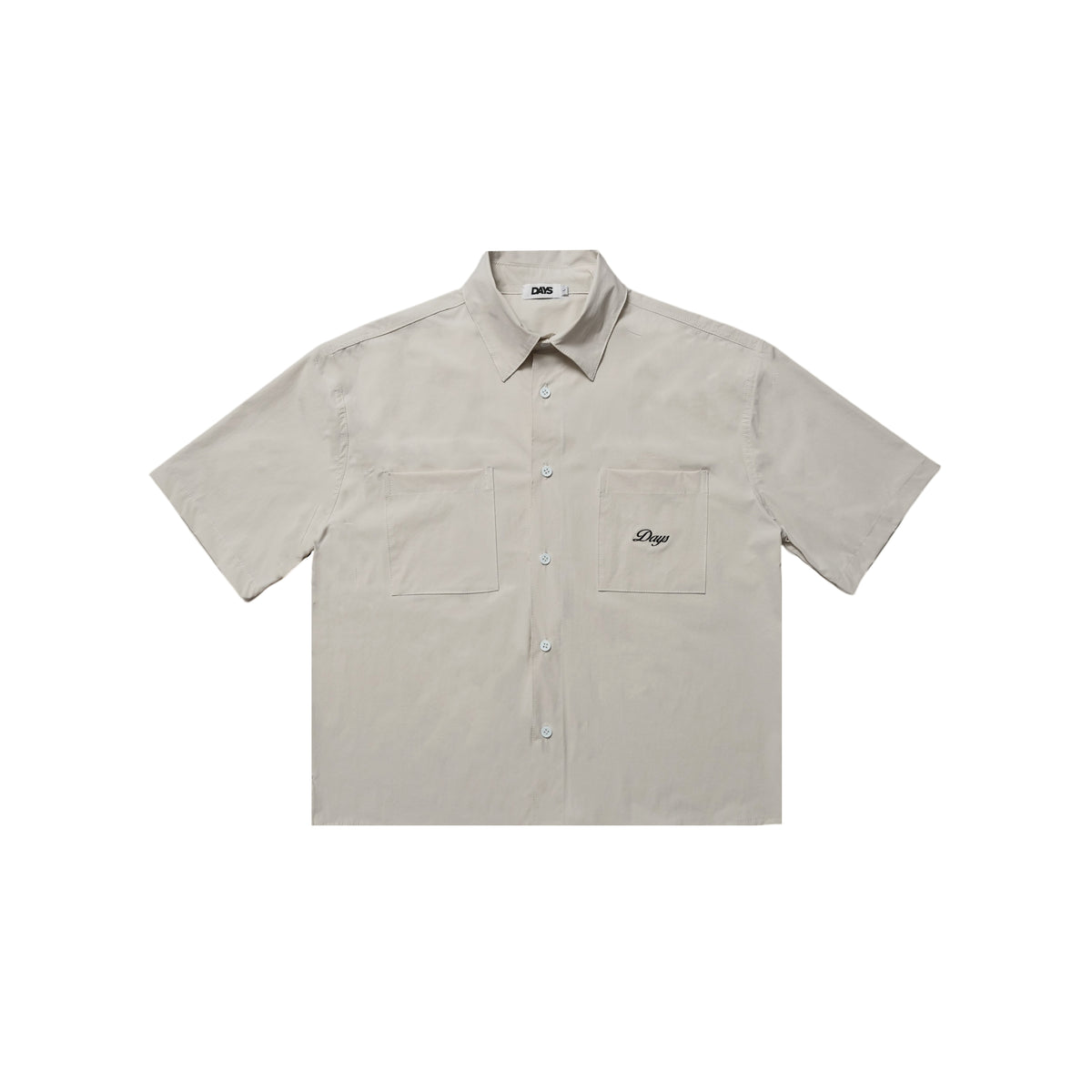 DAYS® FIELD NYLON LOOSE BOXY-FIT BUTTON-DOWN SHIRT