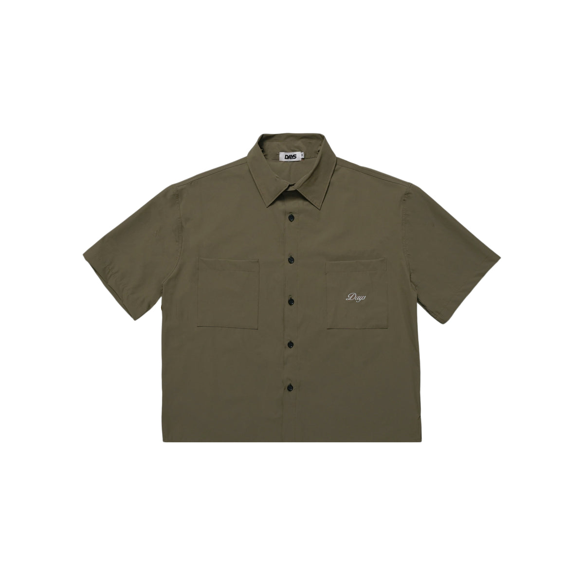 DAYS® FIELD NYLON LOOSE BOXY-FIT BUTTON-DOWN SHIRT