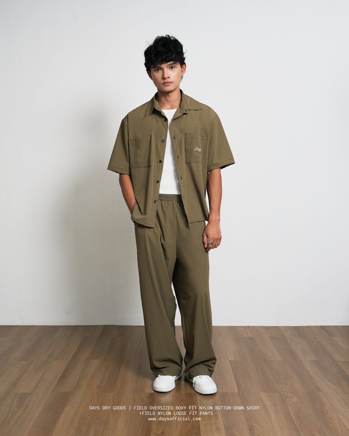 DAYS® FIELD NYLON LOOSE-FIT PANTS