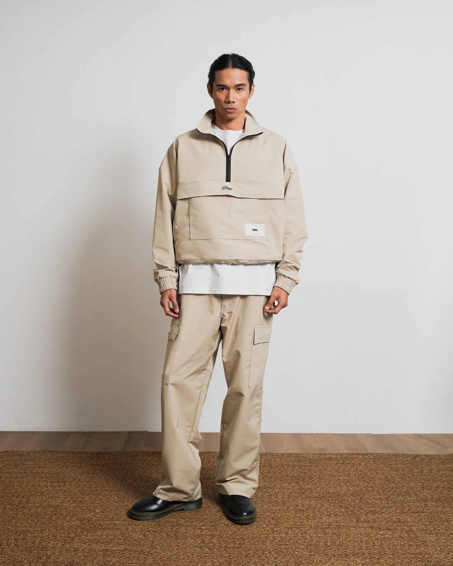 OFF-GRID NYLON LOOSE-FIT CARGO PANTS