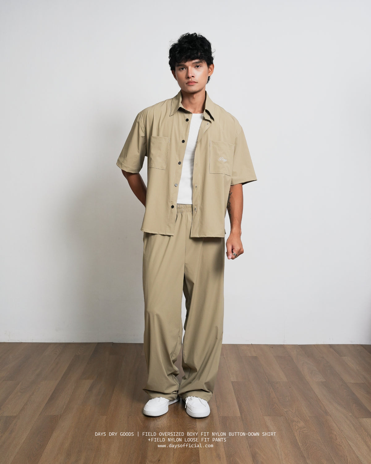 DAYS® FIELD NYLON LOOSE-FIT PANTS