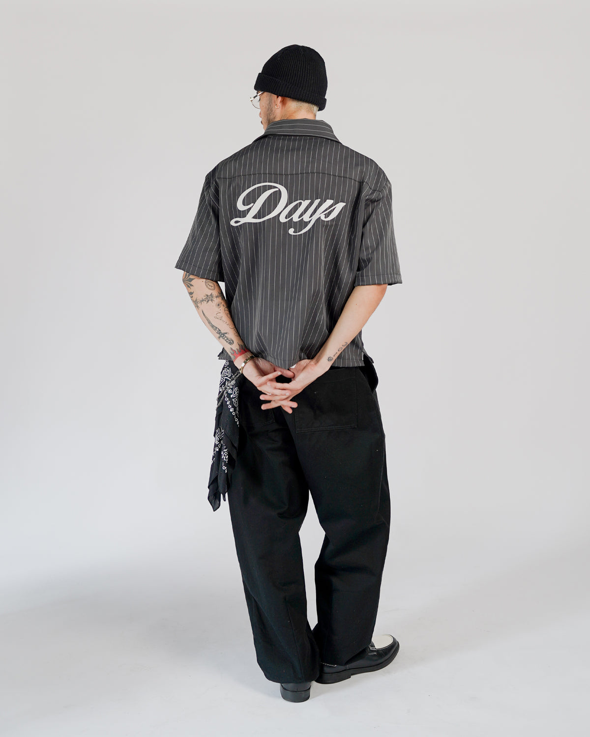 MONACO PINSTRIPE BUTTON-DOWN SHIRT