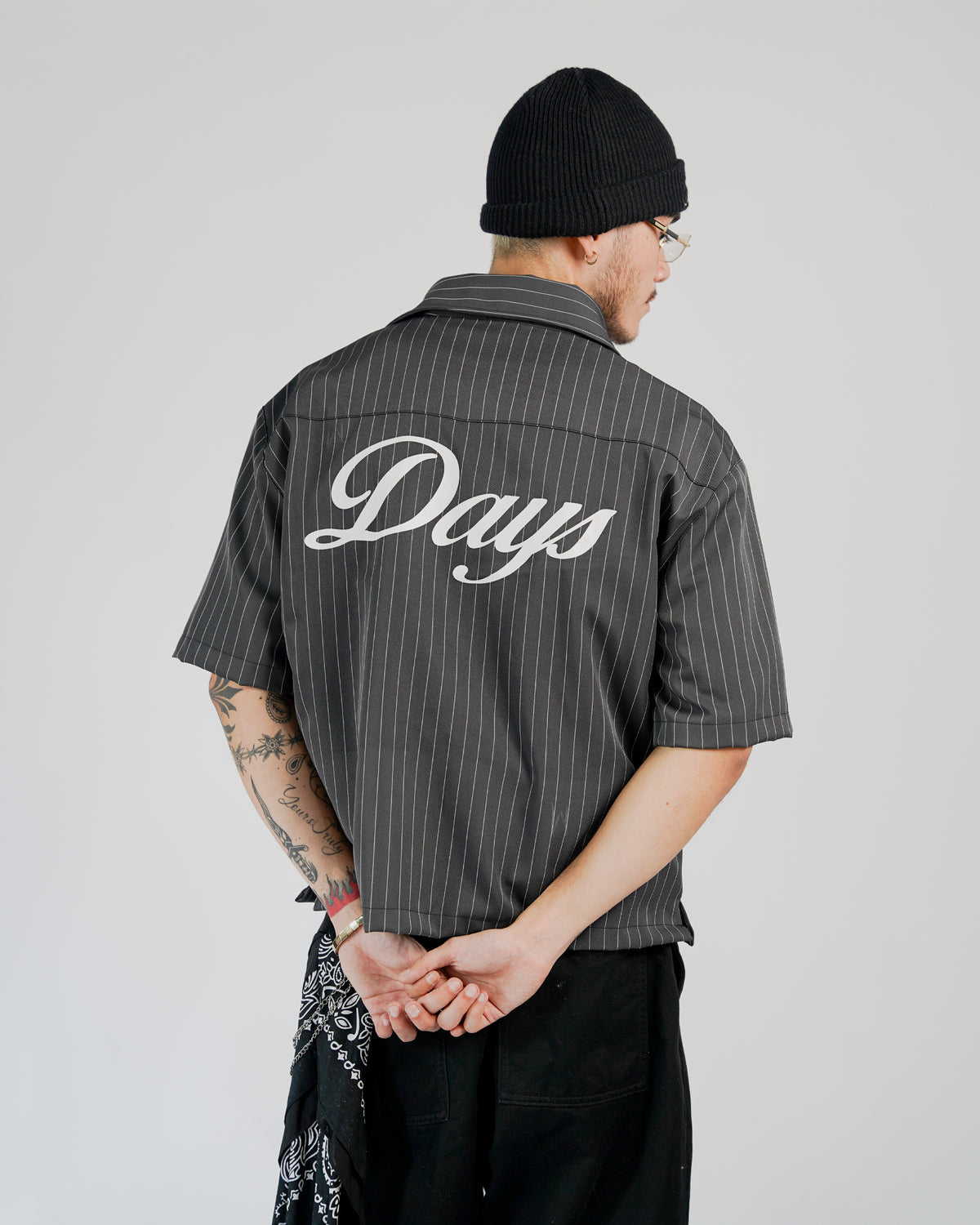MONACO PINSTRIPE BUTTON-DOWN SHIRT