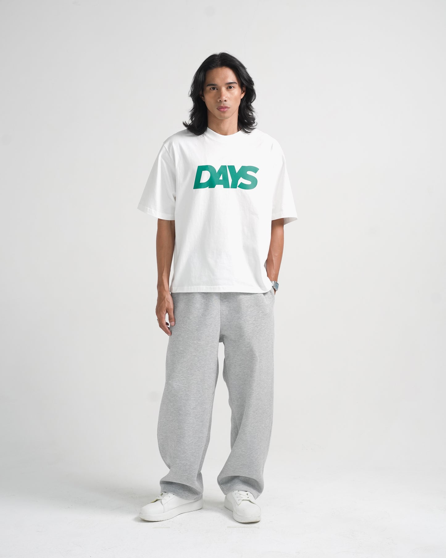 BASIC WORDMARK OVERSIZED BOXY T-SHIRT
