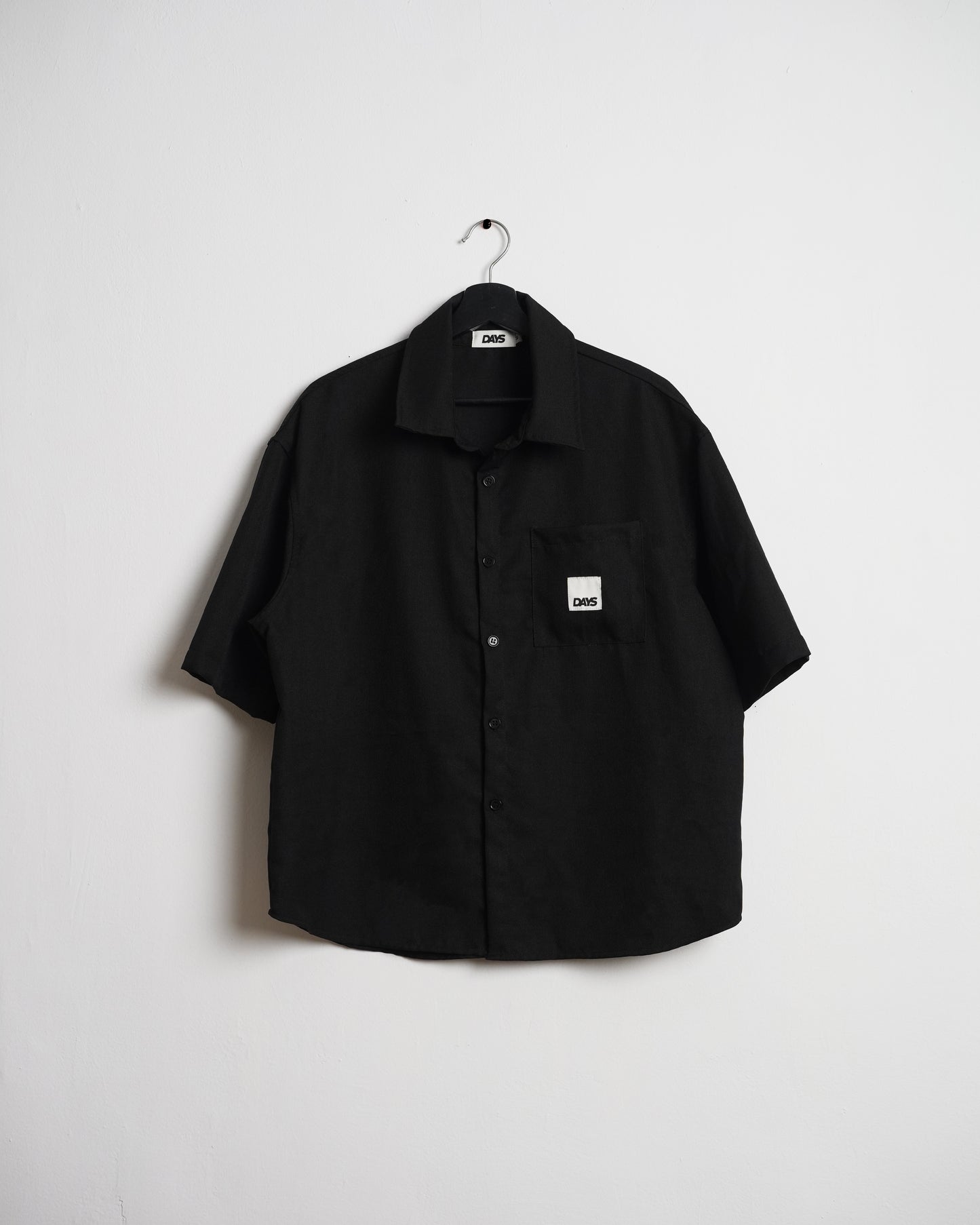 CANBERRA OVERSIZED BOXY LINEN BUTTON-DOWN SHIRT