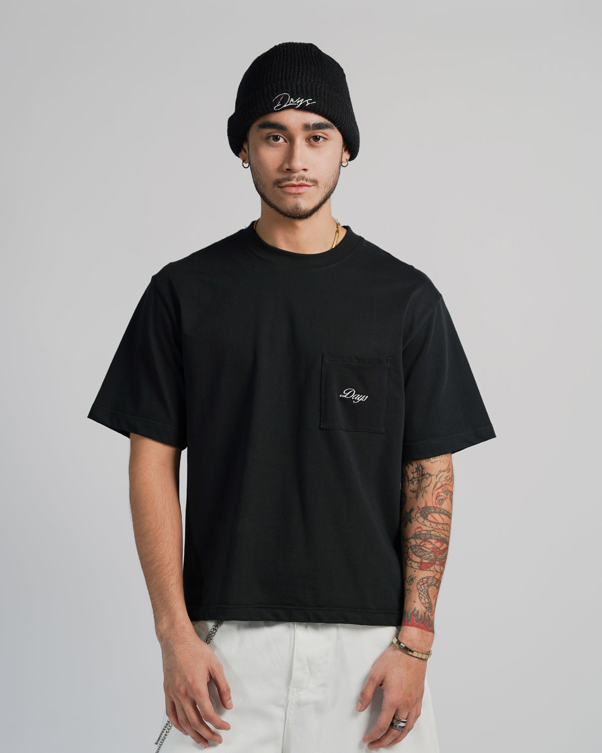 HERITAGE-240 LOOSE/CROPPED-FIT POCKET SHIRT