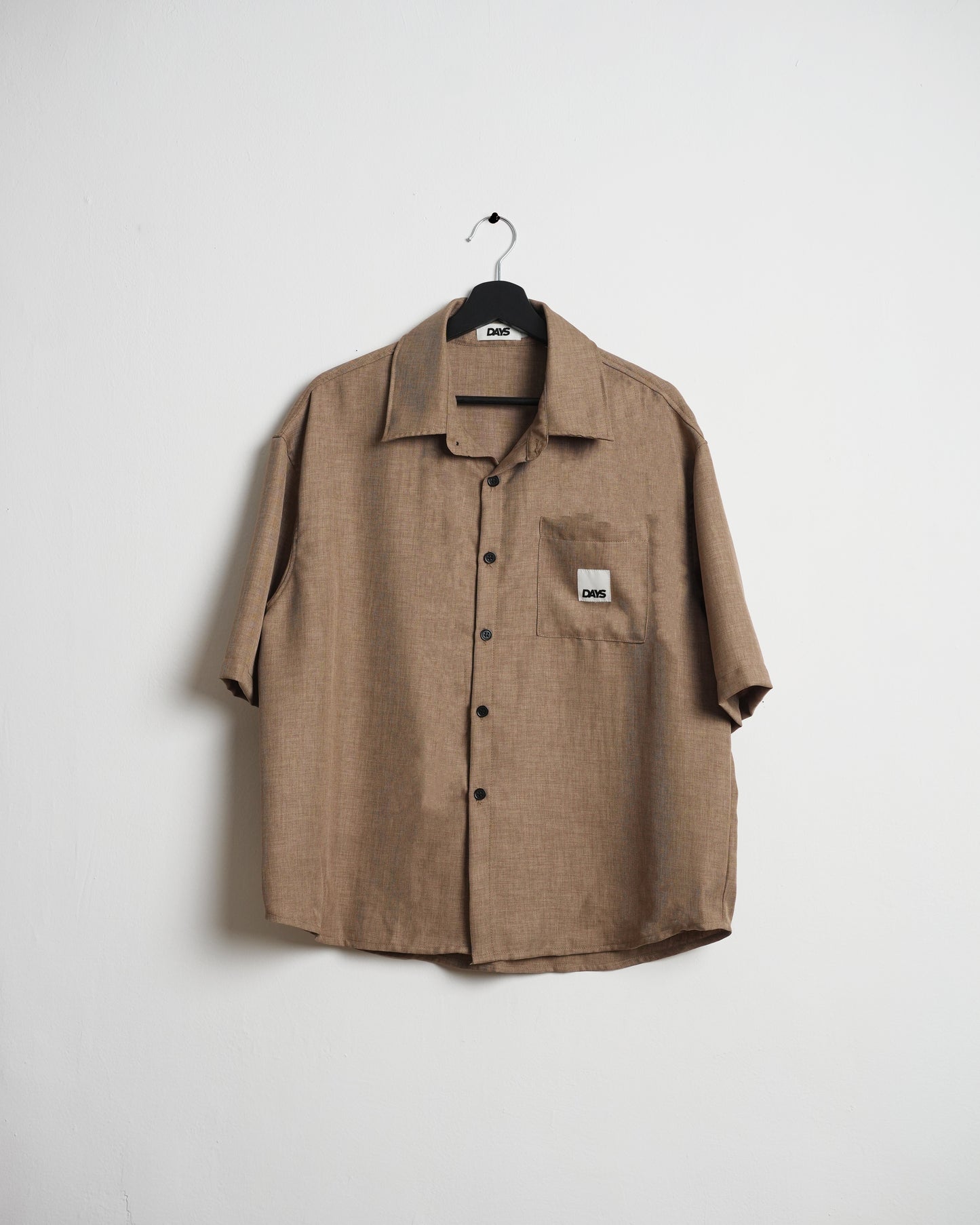 CANBERRA OVERSIZED BOXY LINEN BUTTON-DOWN SHIRT