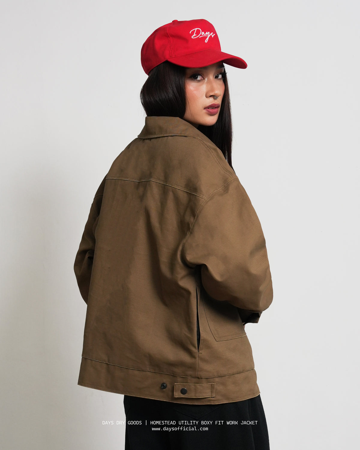 HOMESTEAD UTILITY BOXY FIT WORK JACKET
