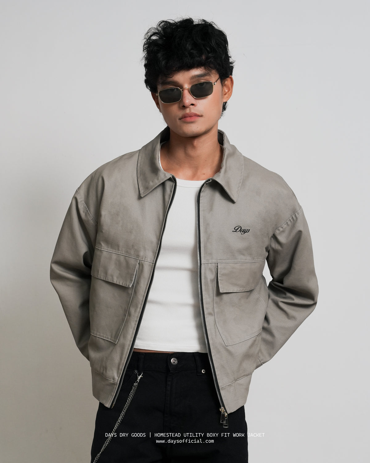 HOMESTEAD UTILITY BOXY FIT WORK JACKET