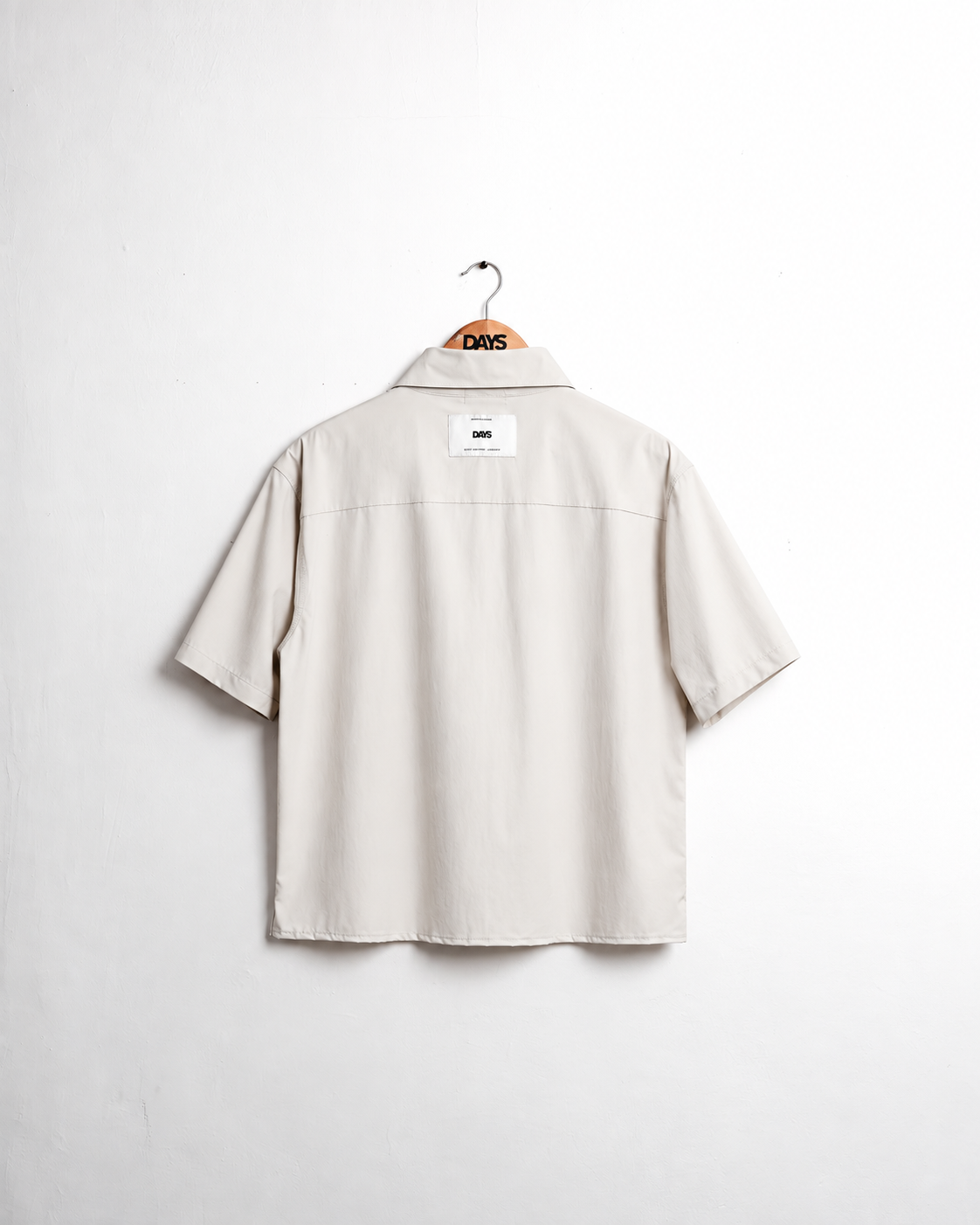 DAYS® FIELD NYLON LOOSE BOXY-FIT BUTTON-DOWN SHIRT