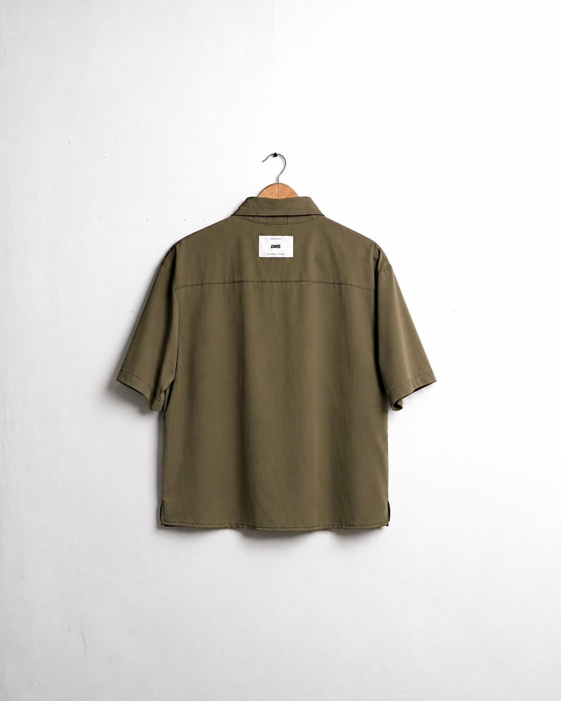 DAYS® FIELD NYLON LOOSE BOXY-FIT BUTTON-DOWN SHIRT