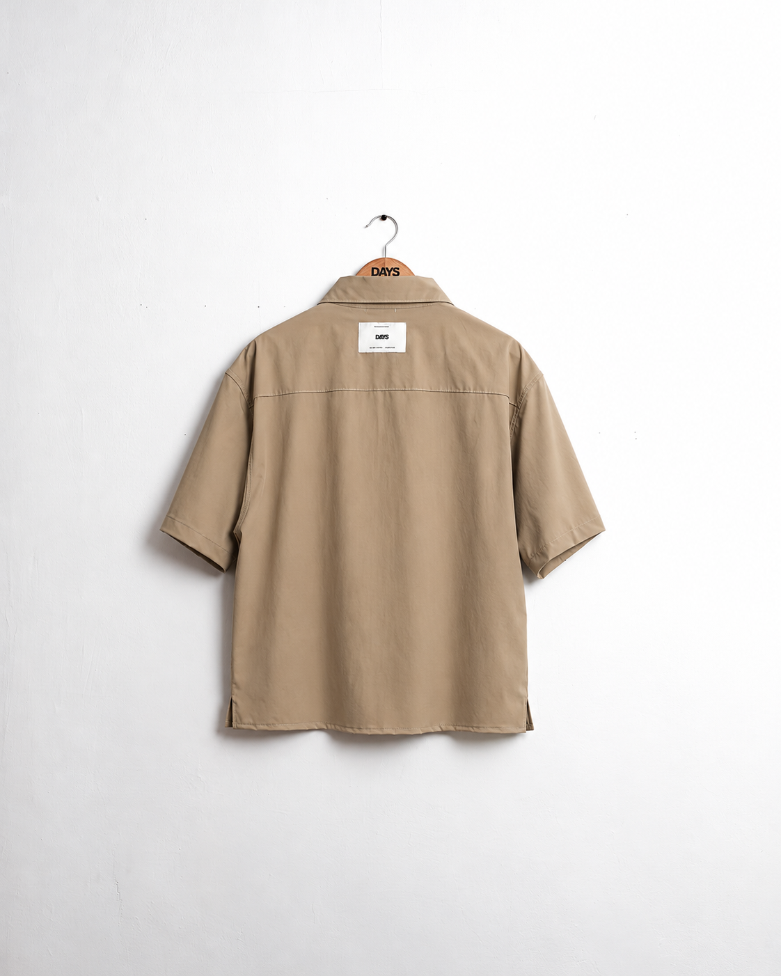 DAYS® FIELD NYLON LOOSE BOXY-FIT BUTTON-DOWN SHIRT
