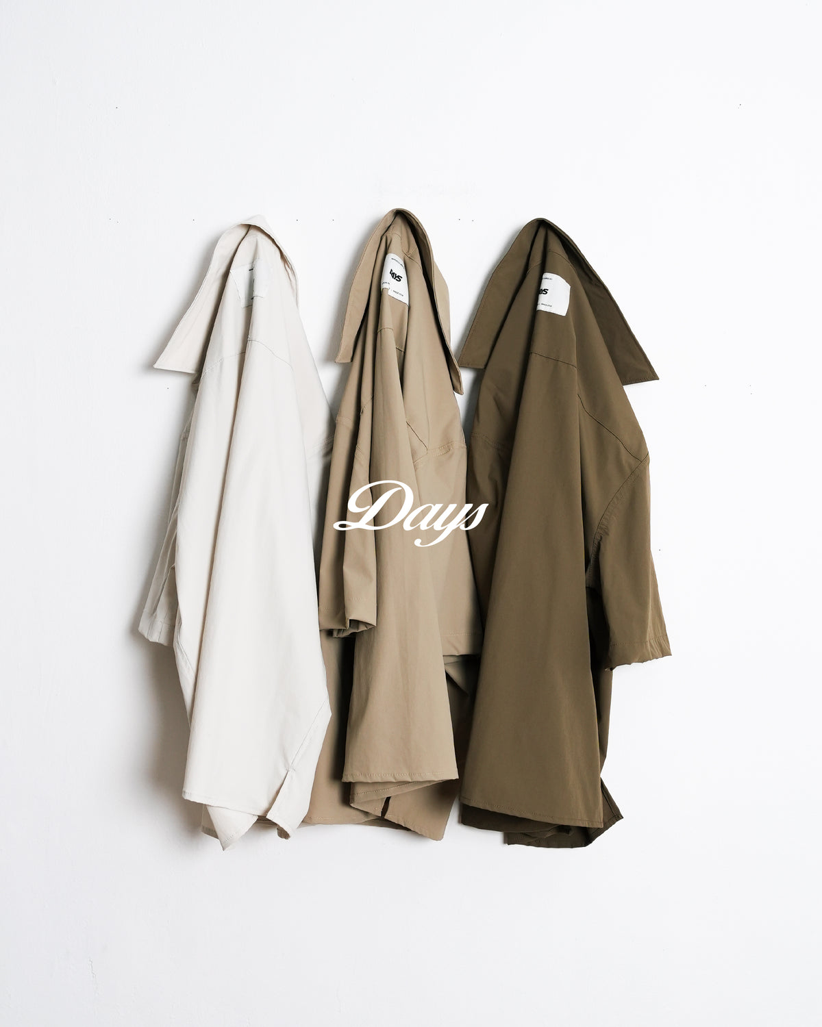 DAYS® FIELD NYLON LOOSE BOXY-FIT BUTTON-DOWN SHIRT
