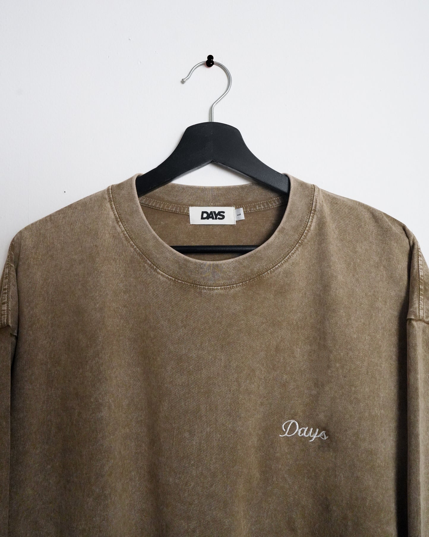 LESLEY BOXY LOOSE FIT STONE WASHED L/S SHIRT