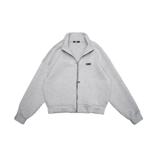 PRAGUE DOUBLE-ZIP PUFF SWEATER