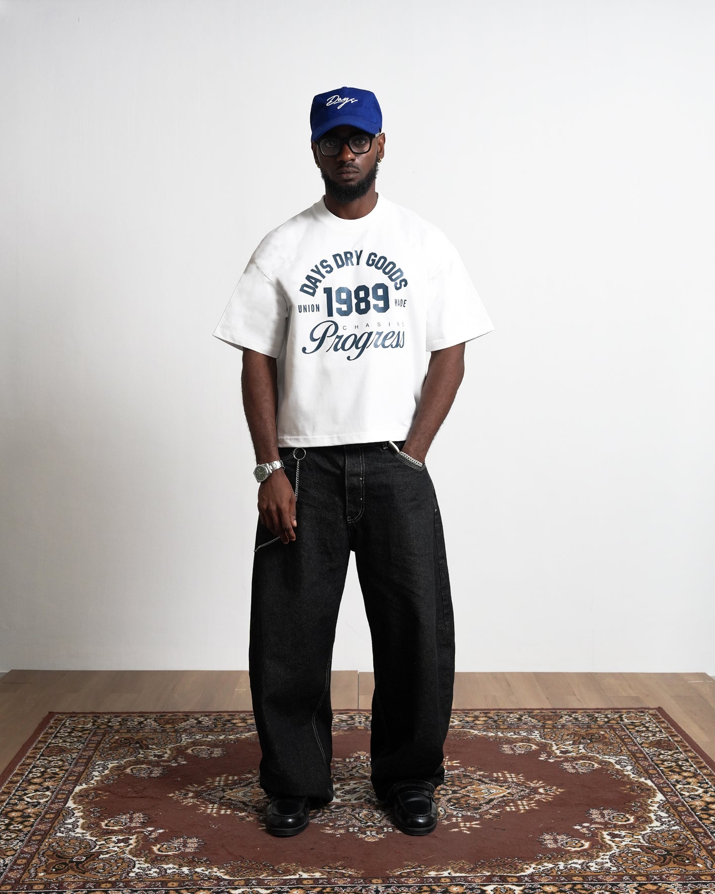 UNION 1989 — HERITAGE-300 OVERSIZED CROPPED FIT T-SHIRT