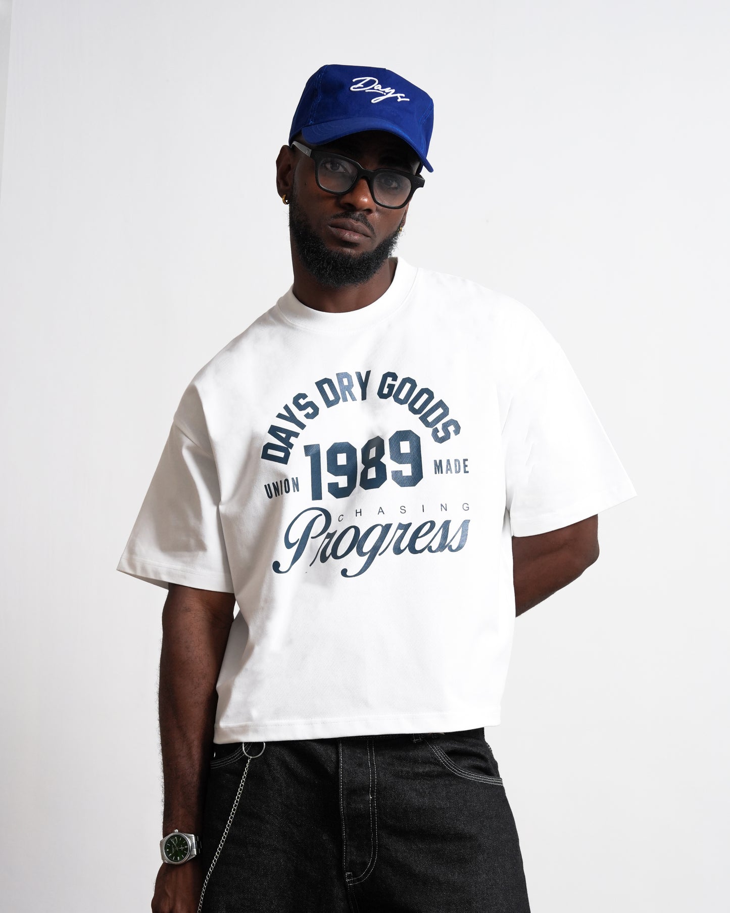 UNION 1989 — HERITAGE-300 OVERSIZED CROPPED FIT T-SHIRT