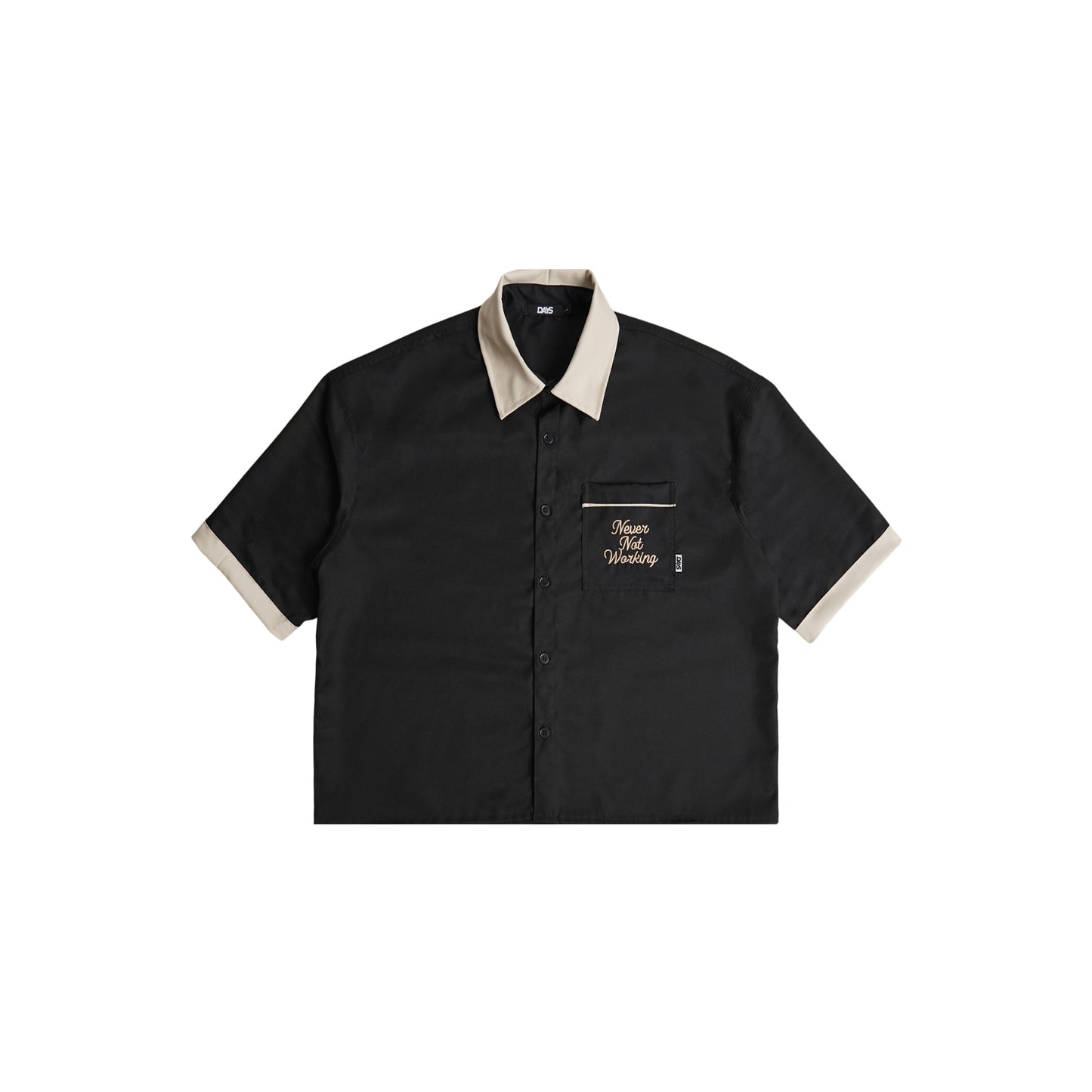 AMICI OVERSIZE BOXY CROPPED FIT BOWLER SHIRT