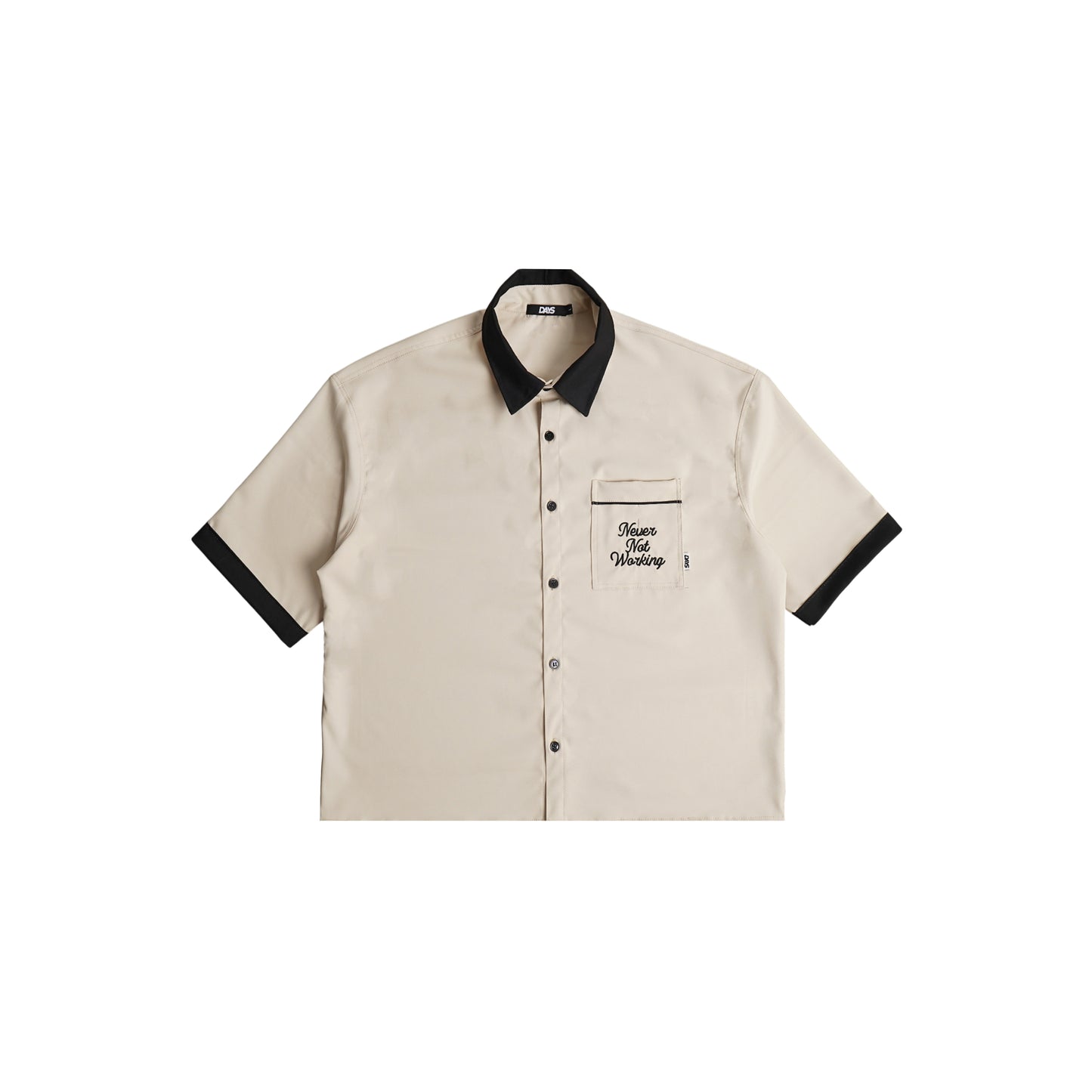 AMICI OVERSIZE BOXY CROPPED FIT BOWLER SHIRT