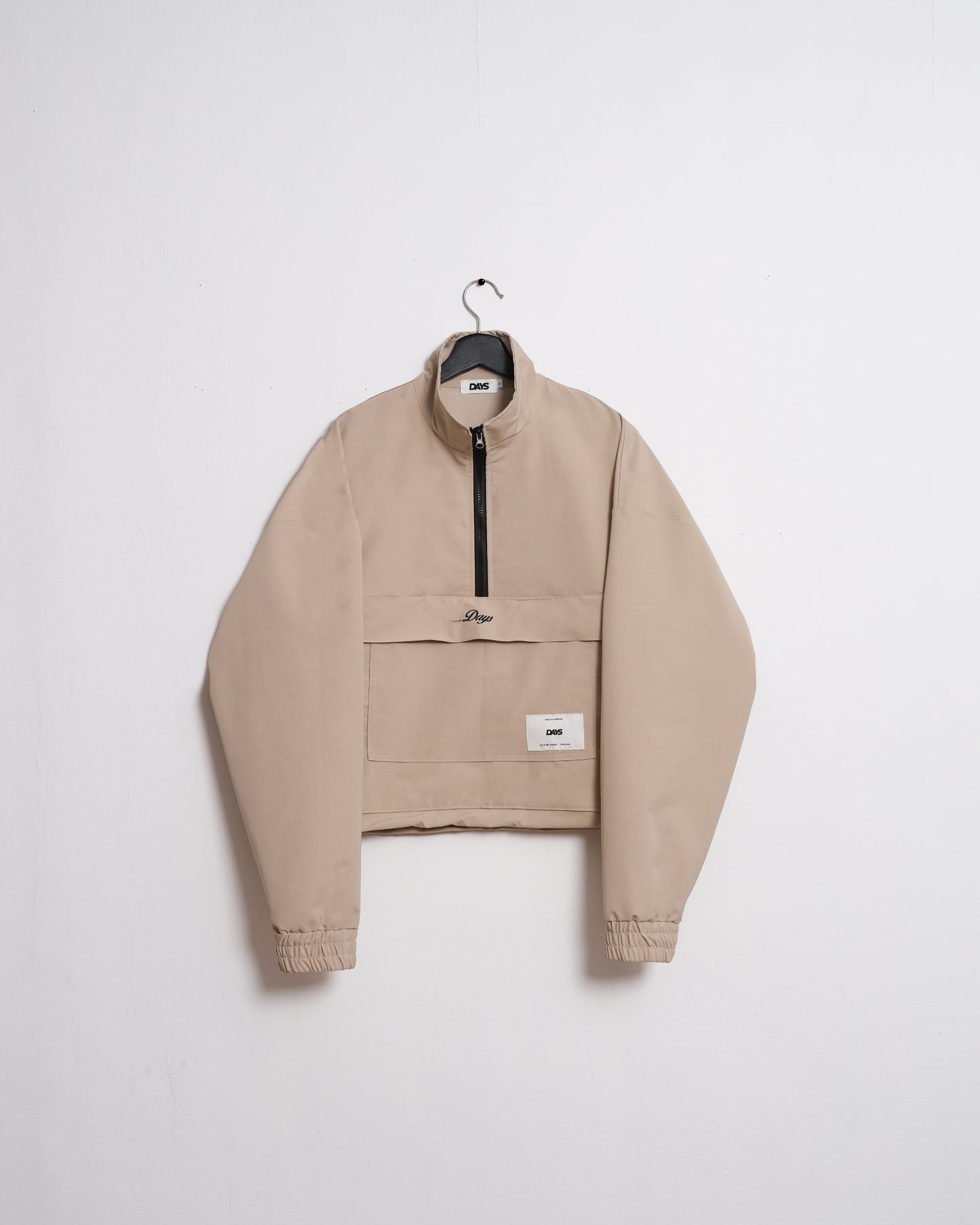 OFF-GRID BOXY CROPPED ANORAK (HALF-ZIP) JACKET