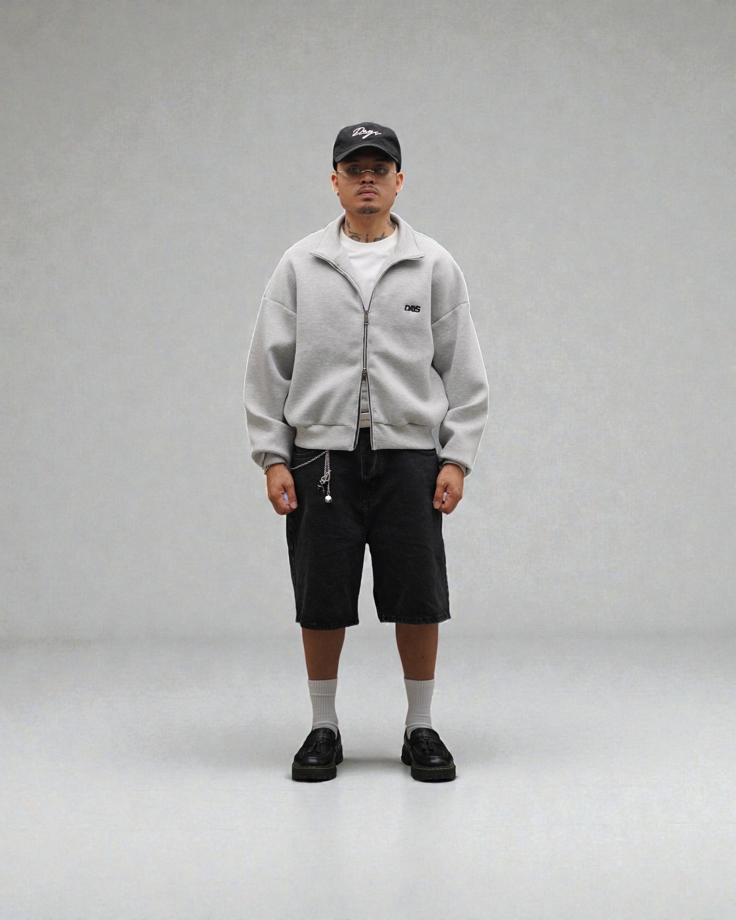 PRAGUE DOUBLE-ZIP PUFF SWEATER