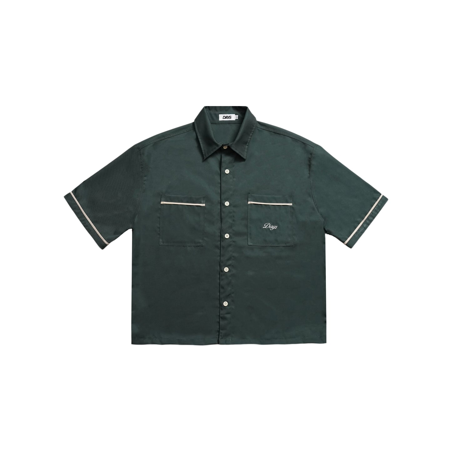HALLMARK BOXY CROPPED BOWLER SHIRT