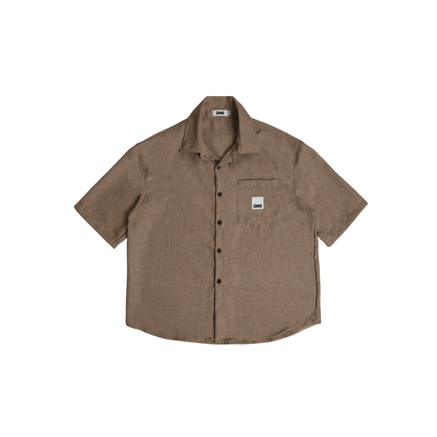 CANBERRA OVERSIZED BOXY LINEN BUTTON-DOWN SHIRT