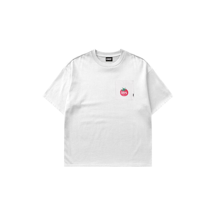 WEEKEND MARKET OVERSIZED POCKET  T-SHIRT
