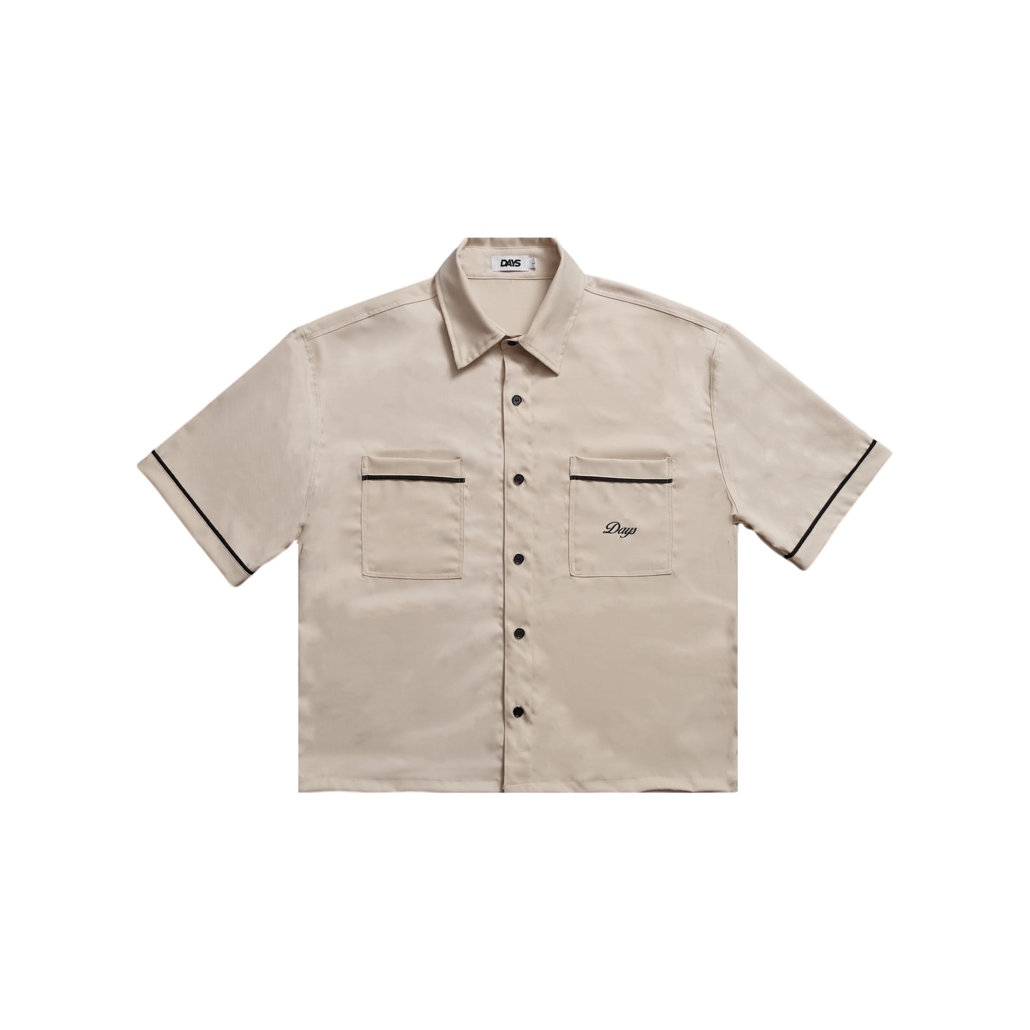 HALLMARK BOXY CROPPED BOWLER SHIRT