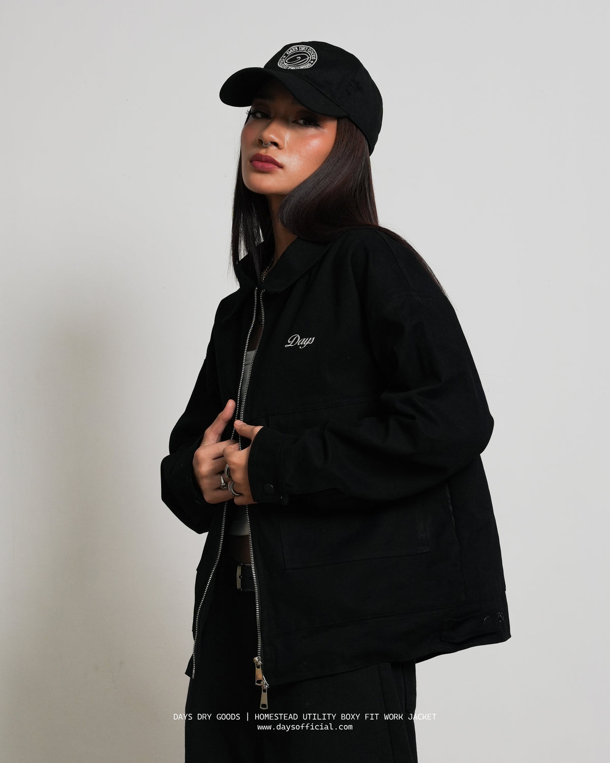 HOMESTEAD UTILITY BOXY FIT WORK JACKET