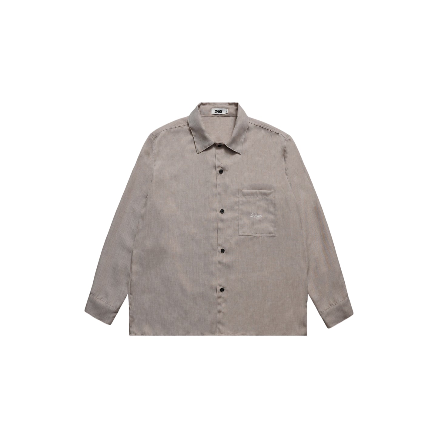 HALLMARK L/S LINEN BUTTON-DOWN SHIRT