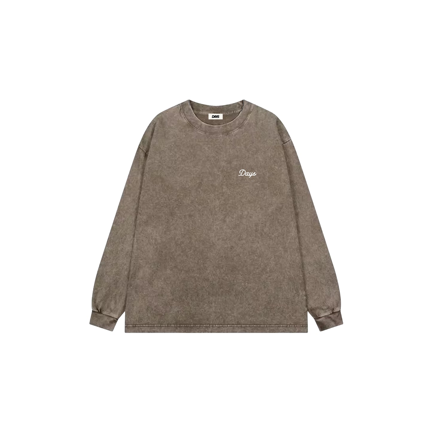 LESLEY BOXY LOOSE FIT STONE WASHED L/S SHIRT