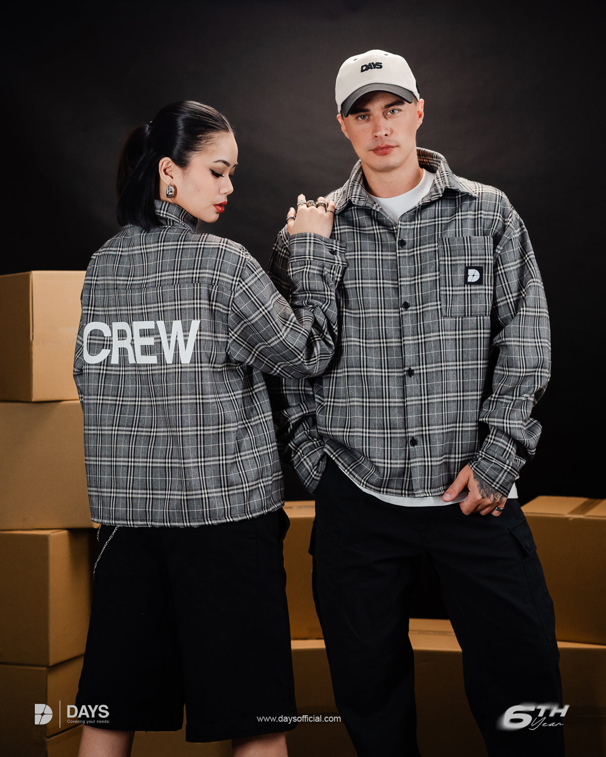 QUAD CREW LONGSLEEVE POLO