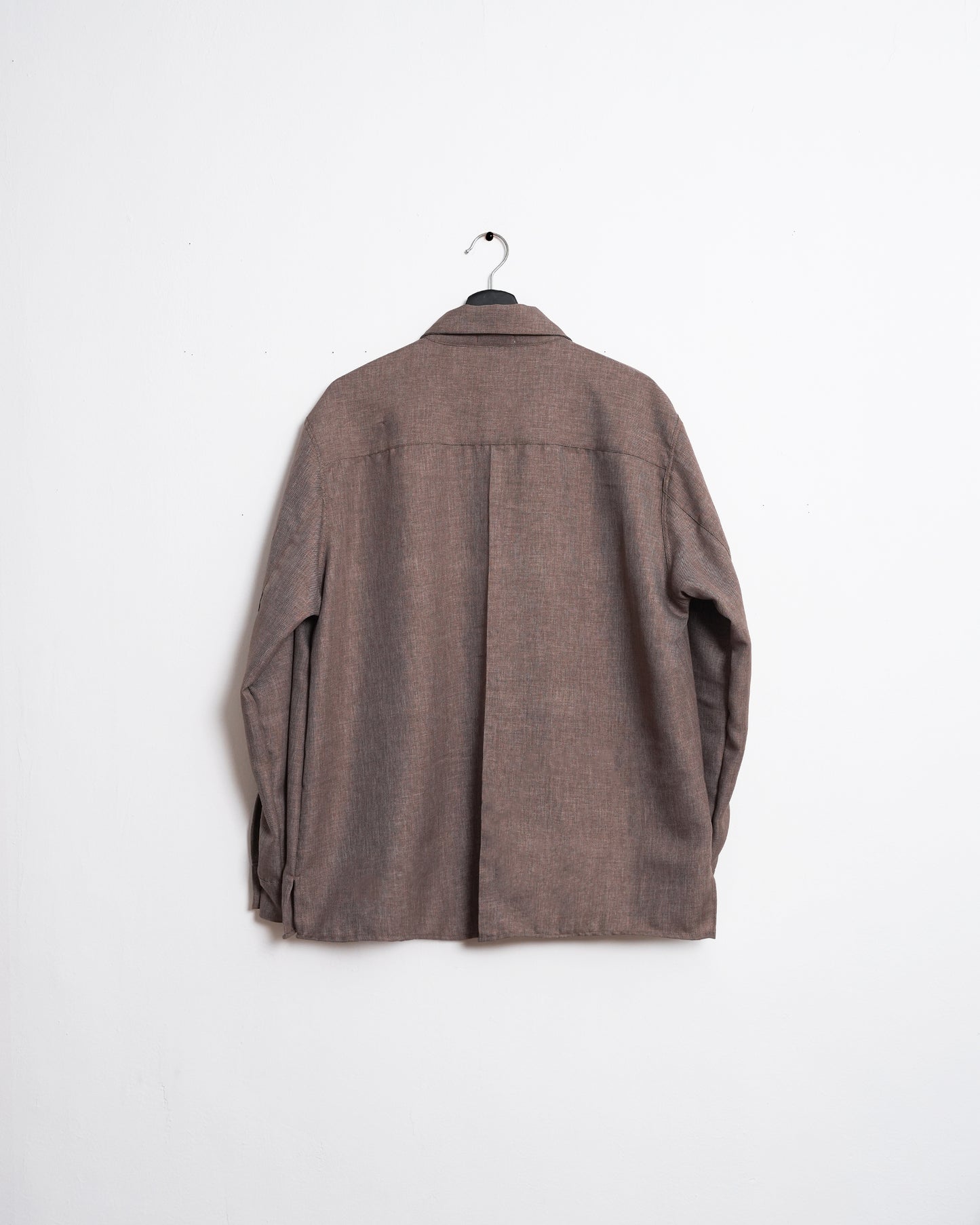 HALLMARK L/S LINEN BUTTON-DOWN SHIRT