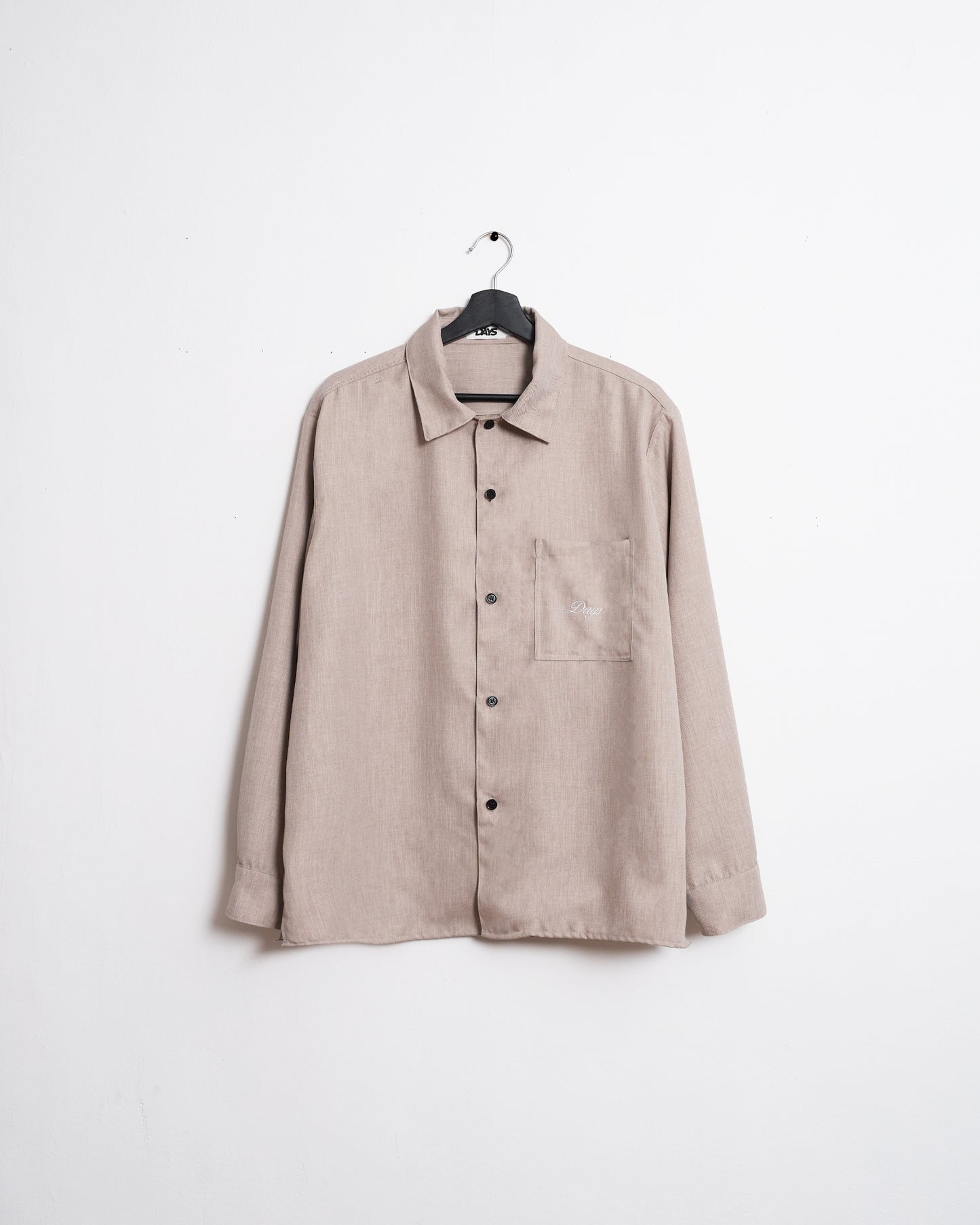 HALLMARK L/S LINEN BUTTON-DOWN SHIRT
