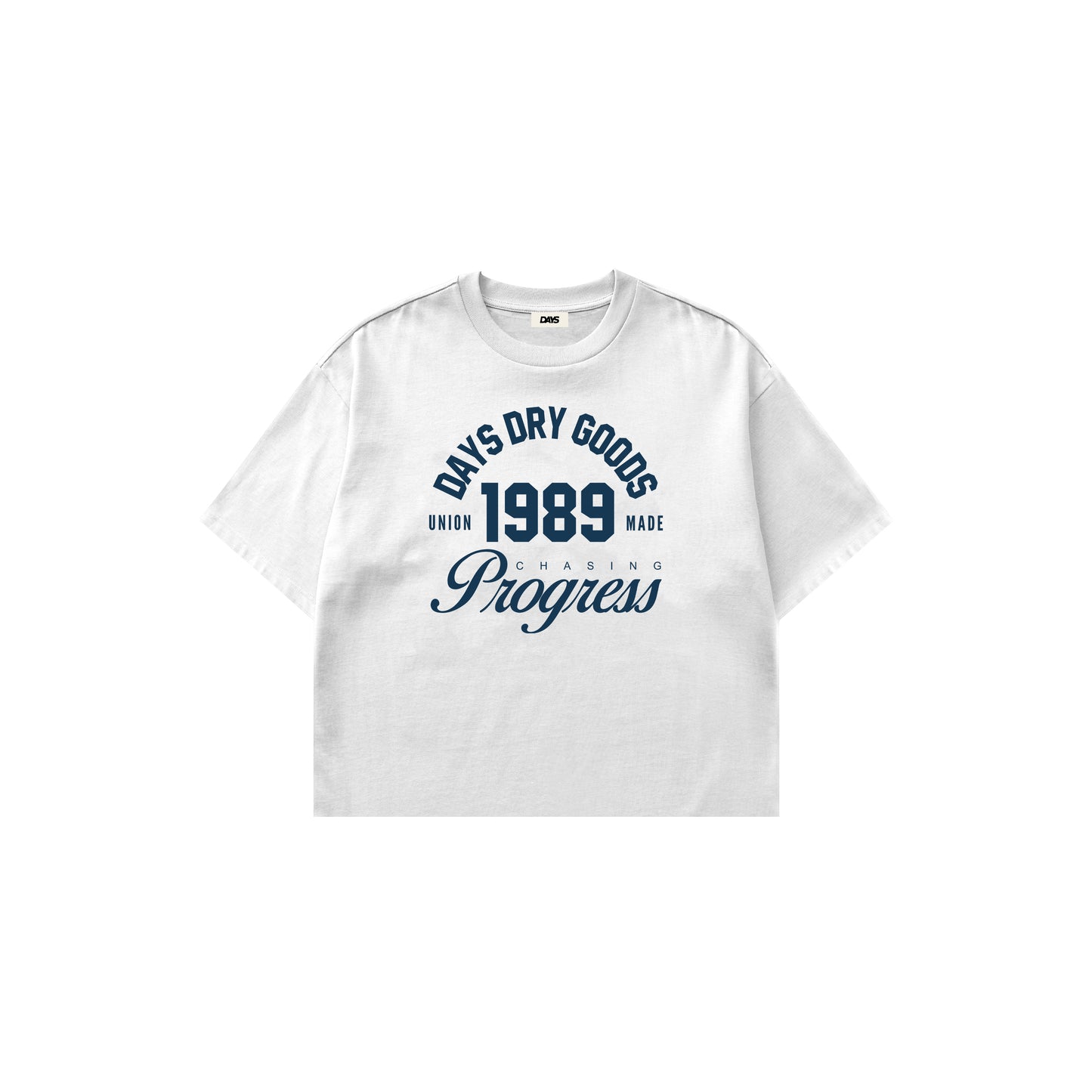 UNION 1989 — HERITAGE-300 OVERSIZED CROPPED FIT T-SHIRT