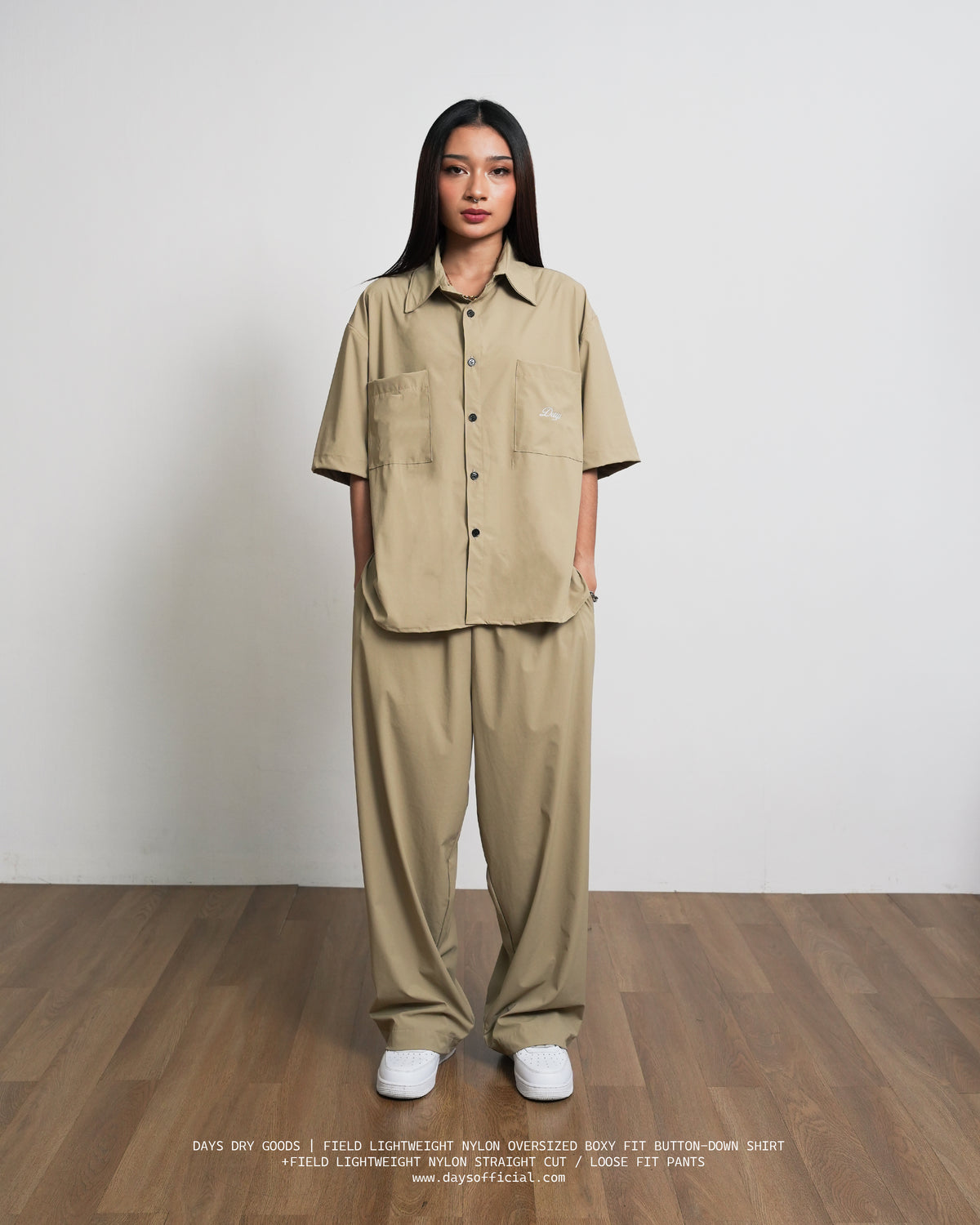 DAYS® FIELD NYLON LOOSE-FIT PANTS
