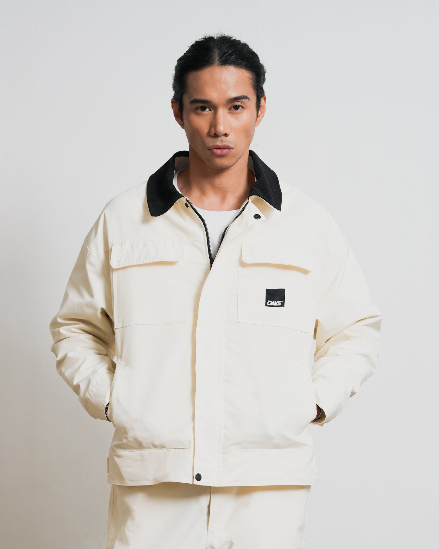 OFF-GRID BOXY FIT NYLON WORK JACKET