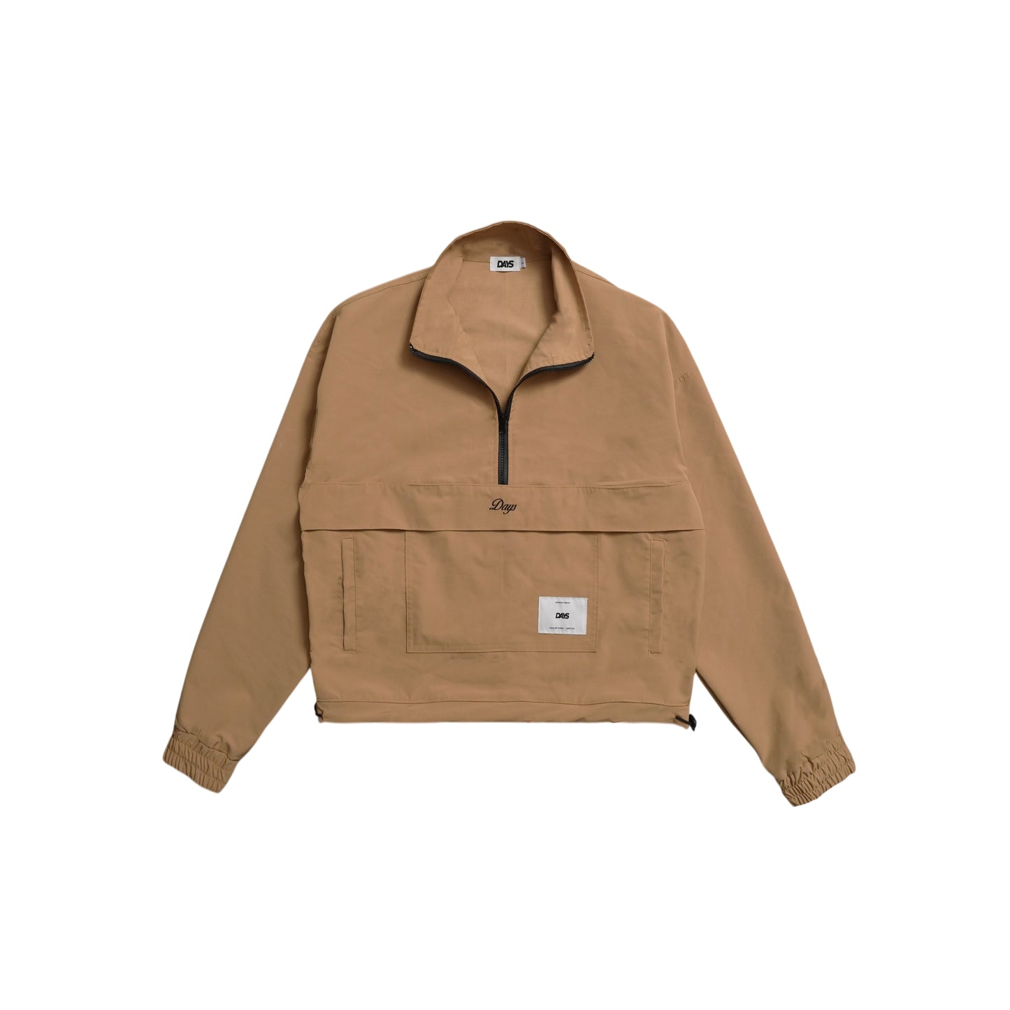 OFF-GRID BOXY CROPPED ANORAK (HALF-ZIP) JACKET